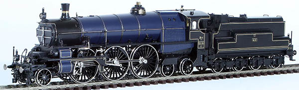 Micro Metakit 07802H - Era I Royal Austrian Class 210 blue/black Livery